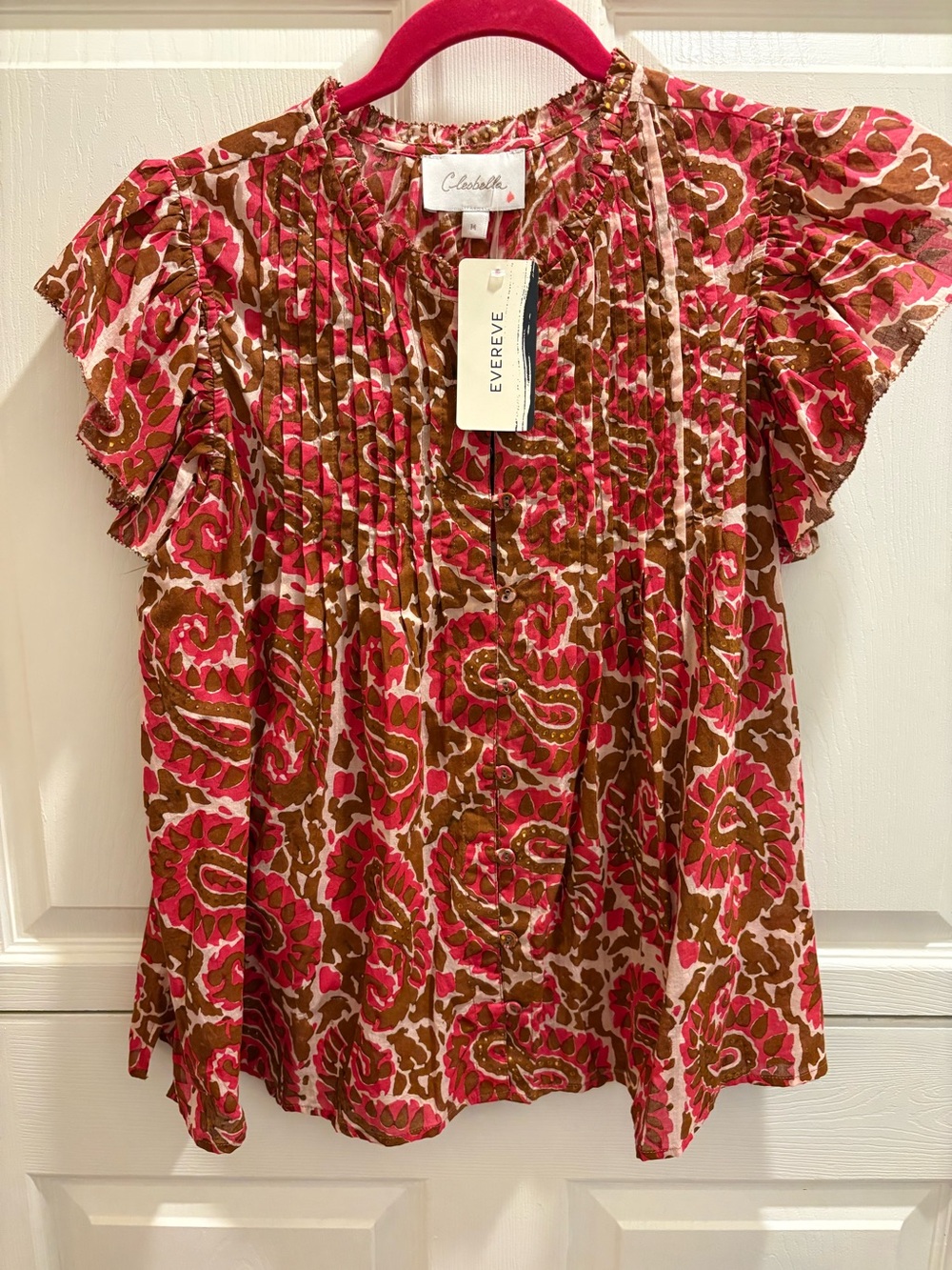 Cleobella Evereve Calla blouse size medium NWT